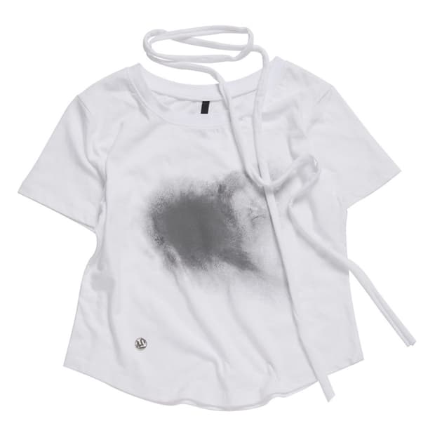 (새상품)플레어업 Vanish Tie Scarf T-Shirt
