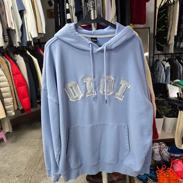 oioi 하늘색 후드티 (1293)
