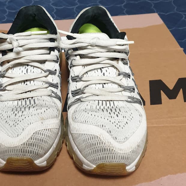 나이키 에어맥스2015 화이트블랙 런닝화 (240)