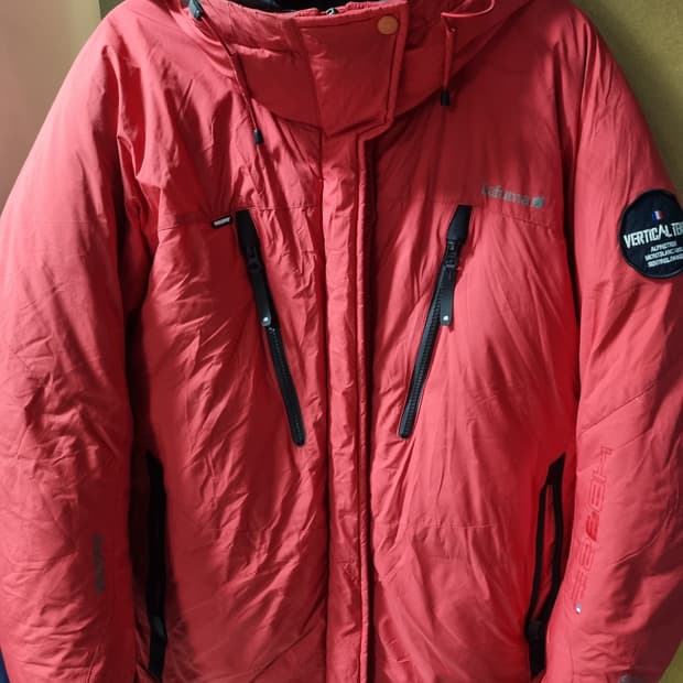 라푸마 남성 윈드스퍼 800필 구스 대장패딩