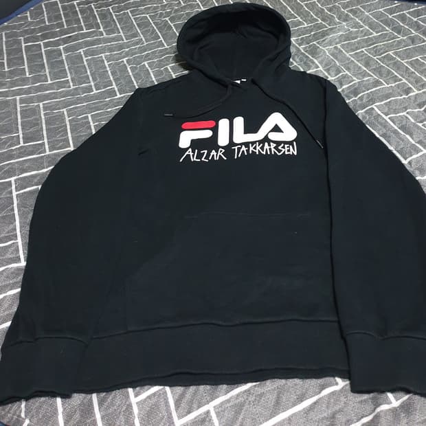 우왁굳즈 한정판 FILAx우왁굳 레그핏 알자르타카르센 후드티 (XL)