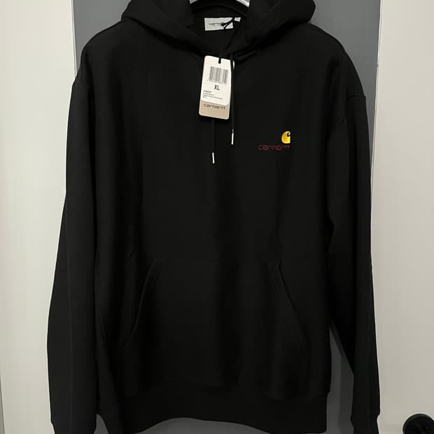 칼하트 wip 후드티 블랙 XL (새상품)