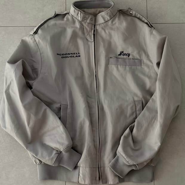Mcdonnell douglas “delta” bomber jacket
