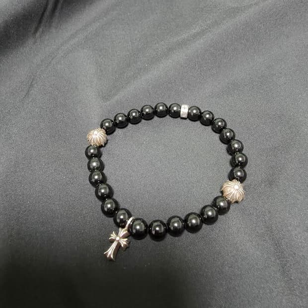 크롬하츠 크로스 스택비즈 팔찌 (브링s급)