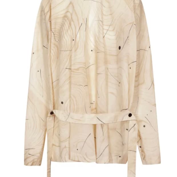 르메르 타이 블라우스 (레어) 34 size