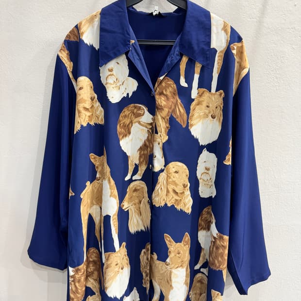 japan vintage 퍼피 프린트 BL