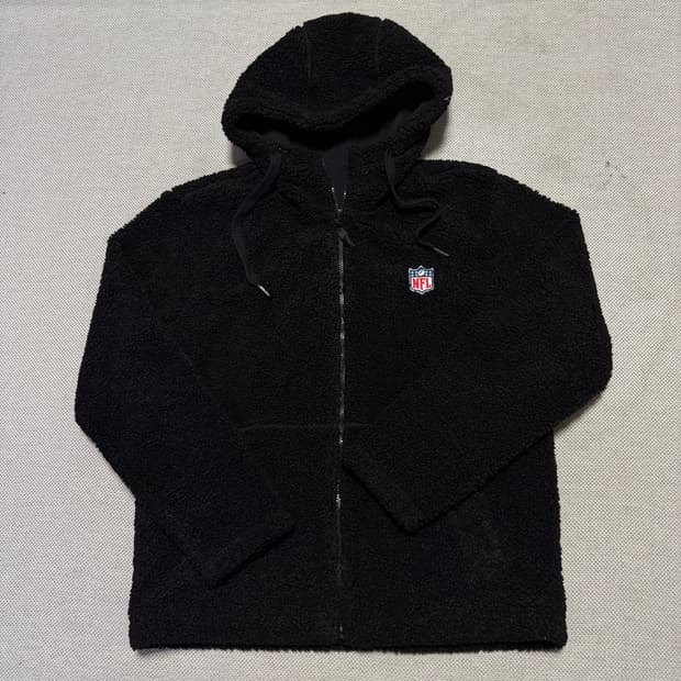 NFL 뽀글이 플리스 후드집업