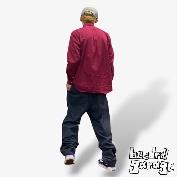 폴로 랄프로렌 네이비 투턱 치노 팬츠