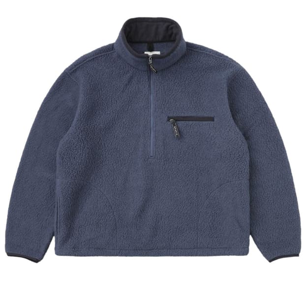 카키스 / 쉐르파 하프 집 풀오버 페이디드 네이비 / M