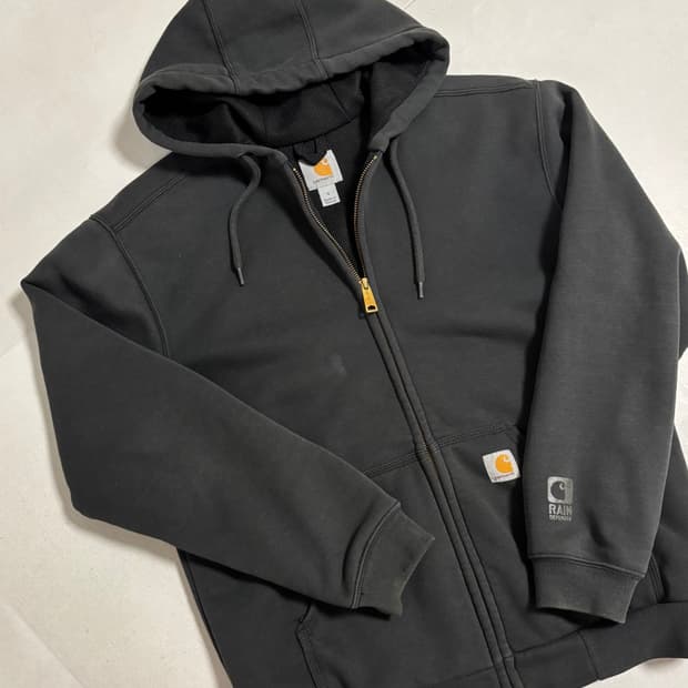 칼하트 후드집업 차콜