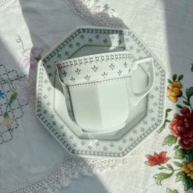 [레어]빌레로이앤보흐 갈로 Nobilis Arcadia 커피잔 듀오