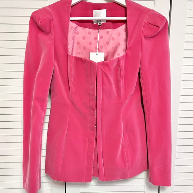 Nodress Rose Suede Baroque Jacket 노드레스 | 후루츠패밀리