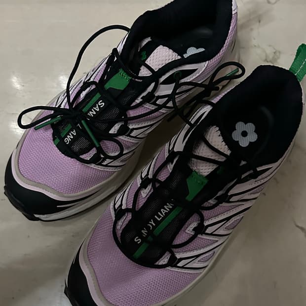 살로몬 샌디 리앙 XT-6 240 핑크