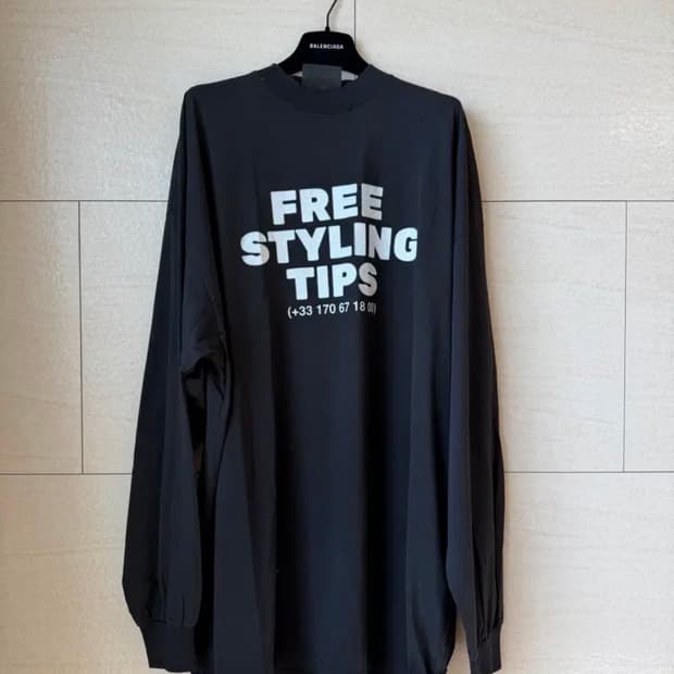 [3] 발렌시아가 Styling Hotline 롱 슬리브