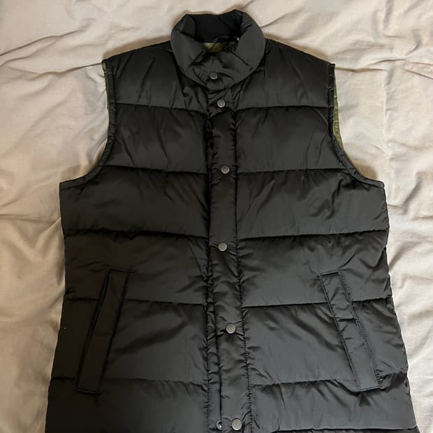 갭 GAP 푸퍼 패딩 베스트 검정 S 새제품