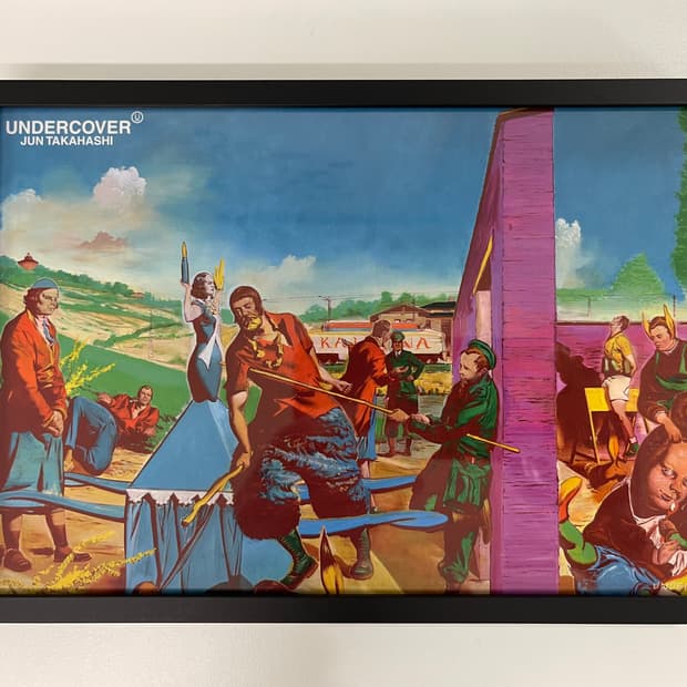 언더커버 Undercover SS24 준 타카하시 아트 포토 AD2024