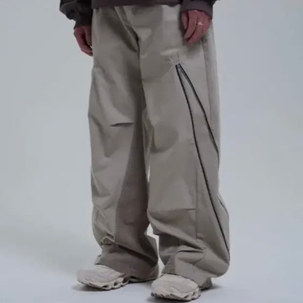 급처)) 새상품) 더콜디스트모먼트 지퍼 팬츠 TCM 바지