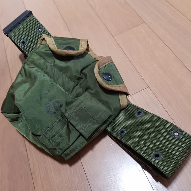 80년대 미군 US 탄띠 /LC-2 벨트 / 수통피 / 빈티지 409