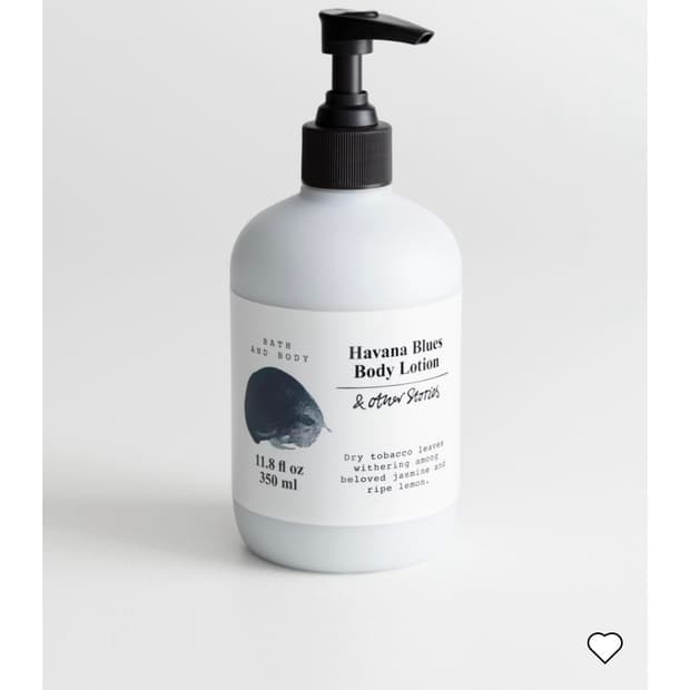 [새제품]앤아더스토리즈 350ml바디로션 미개봉 머스크