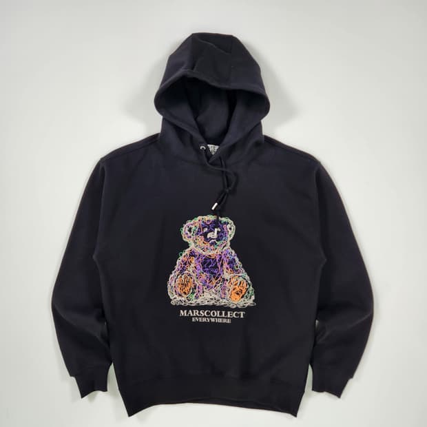 마스콜렉트 베어 그래픽 후드티