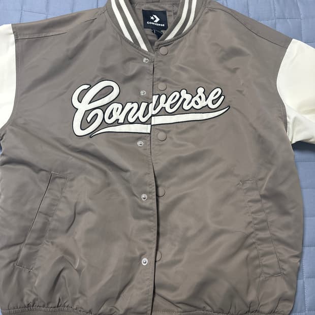 컨버스 논패디드 봄버 바시티 재킷 xs
