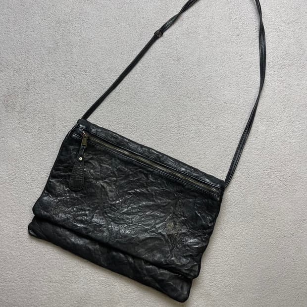 조르지오 브라토 레더 크로스백- 호보백