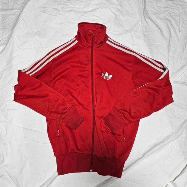 아디다스 파이어버드 트랙탑 져지 레드 XS