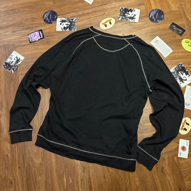 Hugo Boss flatlock stitch longsleeve