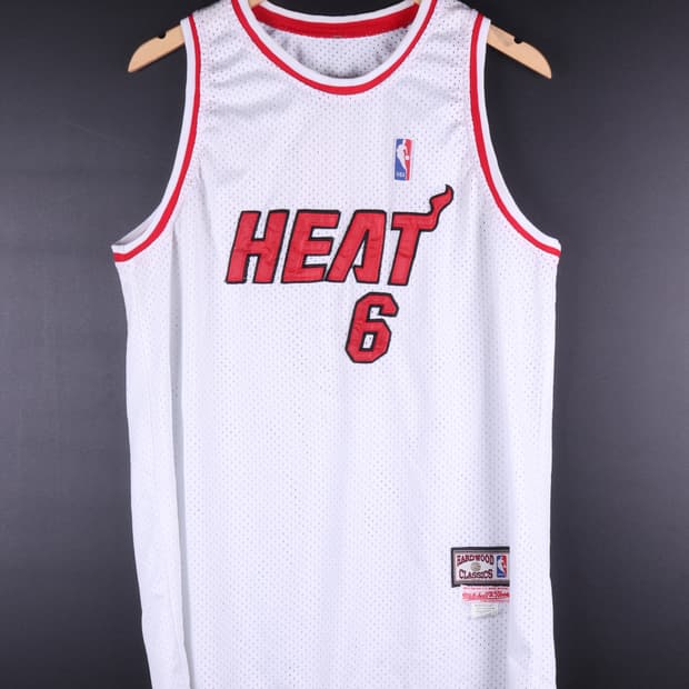 미첼앤네스 르브론 마이애미 져지