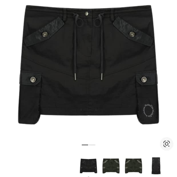 마뗑킴 카고 미니스커트