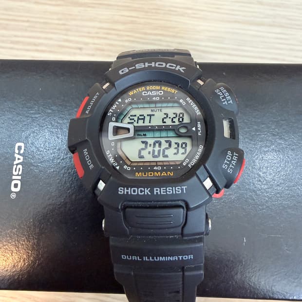 카시오 지샥 머드맨