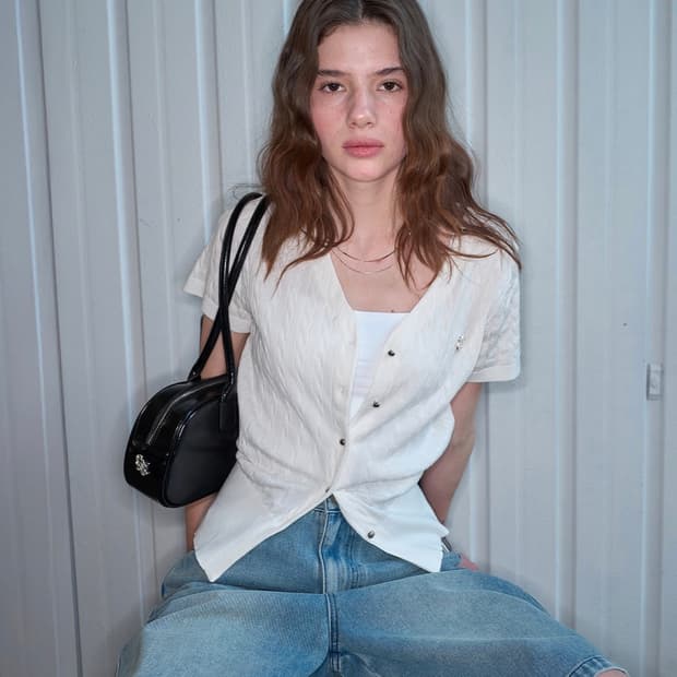 (m) 제너럴아이디어 브이넥 케이블 가디건