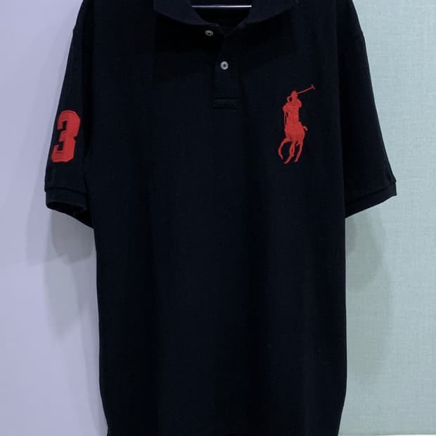폴로 빅포니 블랙레드