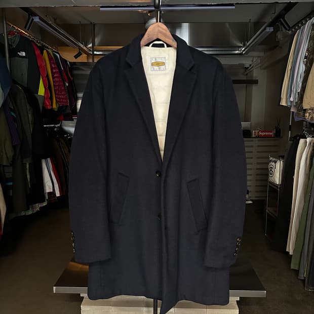 인터메조 캐시미어 혼방 코트 110사이즈