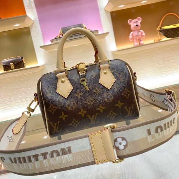 LOUIS VUITTON 루이비통 스피디 반둘리에 20 모노그램 핸드백