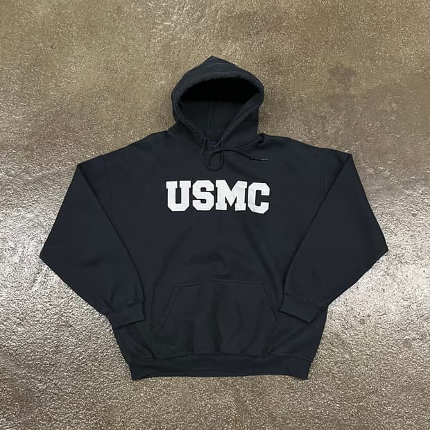 90s USMC 밀리터리 후드티 (105)