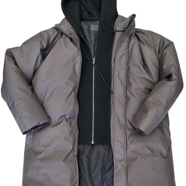 질스튜어트 뉴욕 시베리안 구스다운 쉘파카 (XL/110)