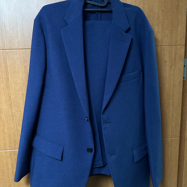 [상의XL/하의M] 유니클로 마르니 테일러드 자켓 정장 바지 셋업 네이비