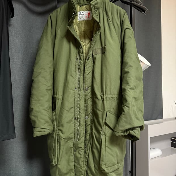 새상품 스웨덴 오리지널 밀리터리 m-90 조인성파카