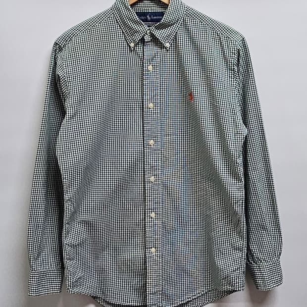 폴로랄프로렌 커스텀핏 체크셔츠 남방 S