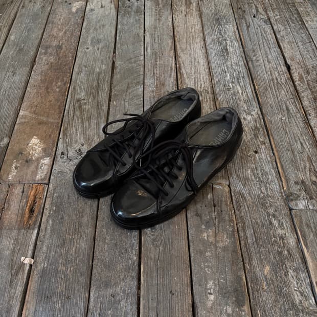 camper mix derby shoes