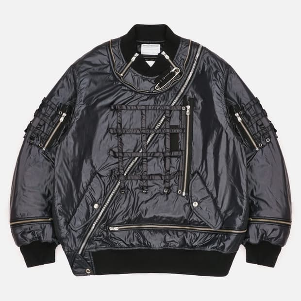 더 솔로이스트 21aw 스페이스 플라이트 봄버 자켓