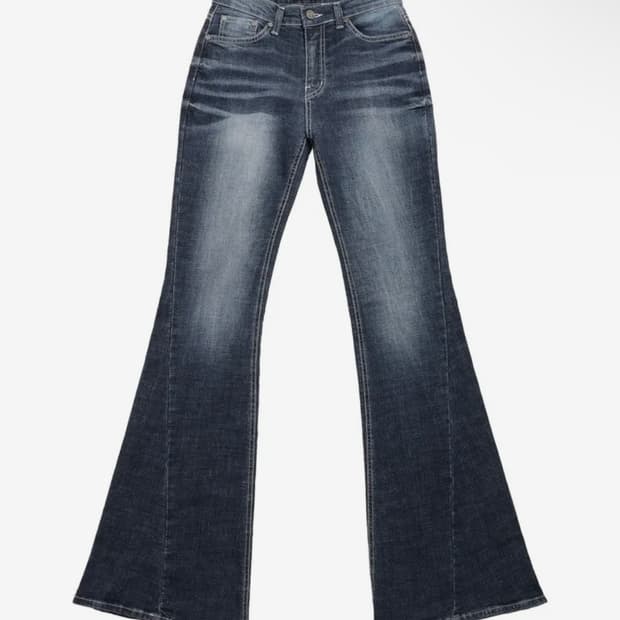 시너진 캣워싱 데님팬츠 딥블루 L