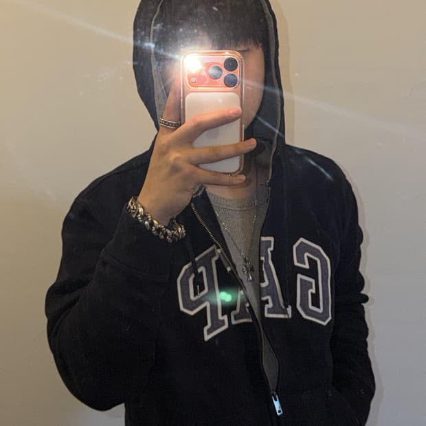 갭 빈티지 대장급 후드집업