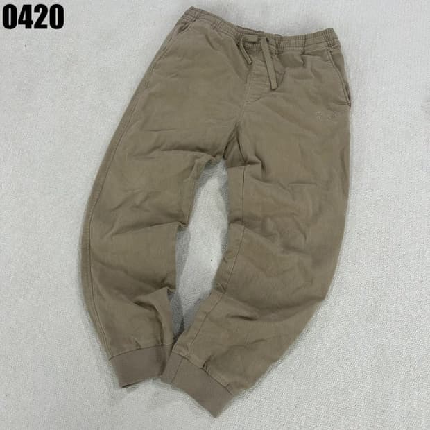 스노우피크 베이지색 면바지 조거팬츠 m