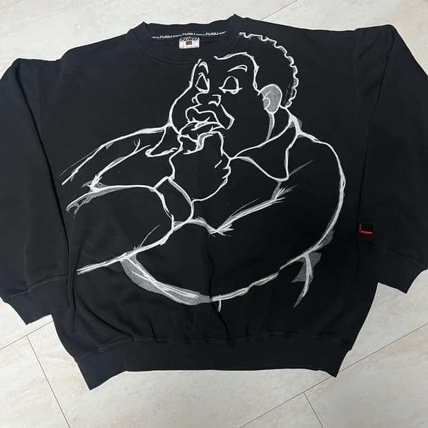 90s FUBU 팻알버트 맨투맨 크루넥 XL