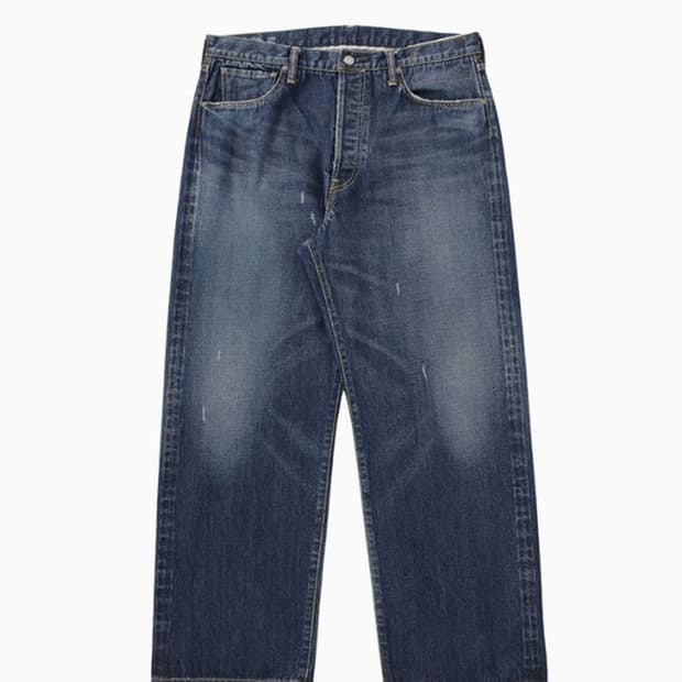 VISVIM SOCIAL SCULPTURE 01 WIDE DMGD-5