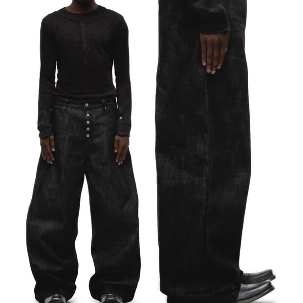 No faith studios loose fit black