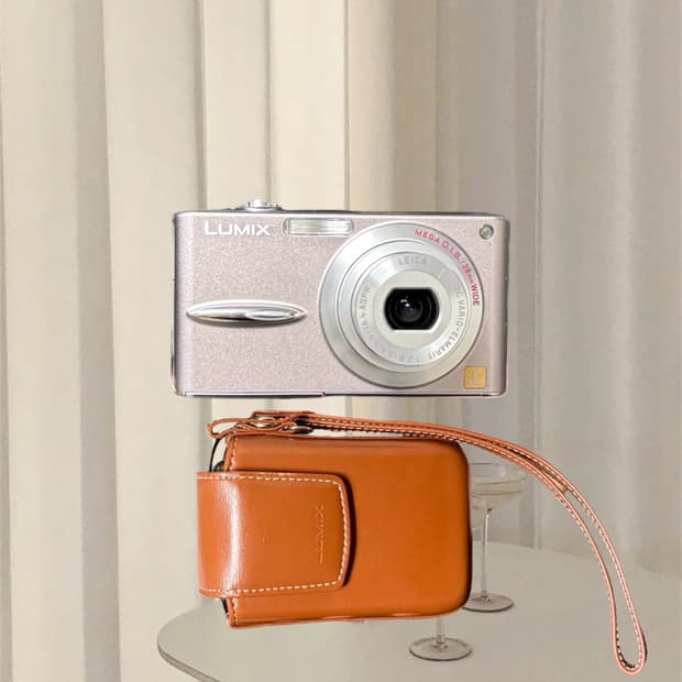 가죽악세!)파나소닉x라이카 FX30 빈티지 디카 캠코더 /캐논 니콘 소니