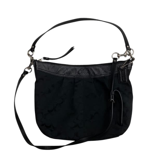 코치 y2k 블랙 숄더백 3wy